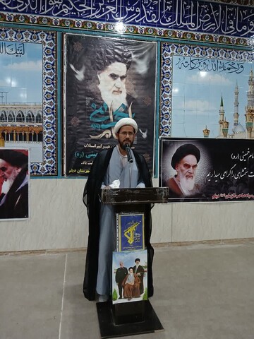 تصاویر/ سالروز رحلت امام و قیام ۱۵ خرداد در بندر امام حسن