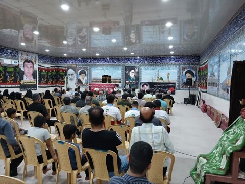 تصاویر/ سالروز رحلت امام و قیام ۱۵ خرداد در بندر امام حسن