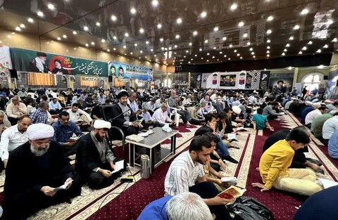 تصاویر/ مراسم دعای عرفه در خورموج