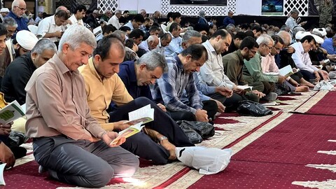 تصاویر/ مراسم دعای عرفه در خورموج