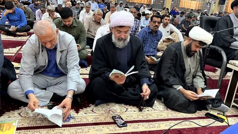 تصاویر/ مراسم دعای عرفه در خورموج