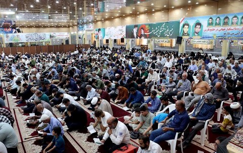 تصاویر/ مراسم دعای عرفه در خورموج