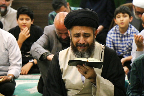 تصاویر/ قرائت دعای عرفه در مساجد استان قم