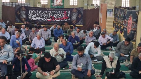 تصاویر/ مراسم دعای عرفه در گناوه