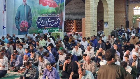 تصاویر/ مراسم دعای عرفه در گناوه