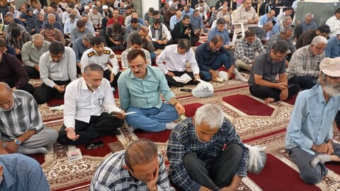 تصاویر/ زمزمه دعای عرفه در برازجان