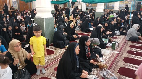 تصاویر/ زمزمه دعای عرفه در برازجان