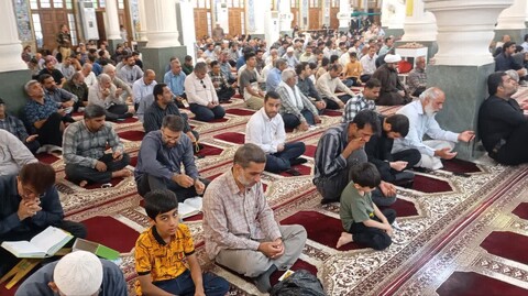 تصاویر/ زمزمه دعای عرفه در برازجان