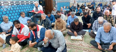 تصاویر/ مراسم دعای عرفه در شهداد