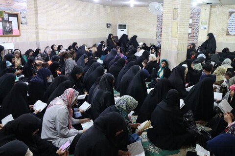 تصاویر/ مراسم پرفیض عرفه در عالیشهر