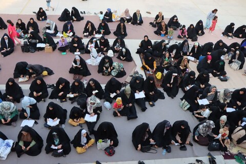 تصاویر/ مراسم پرفیض عرفه در عالیشهر