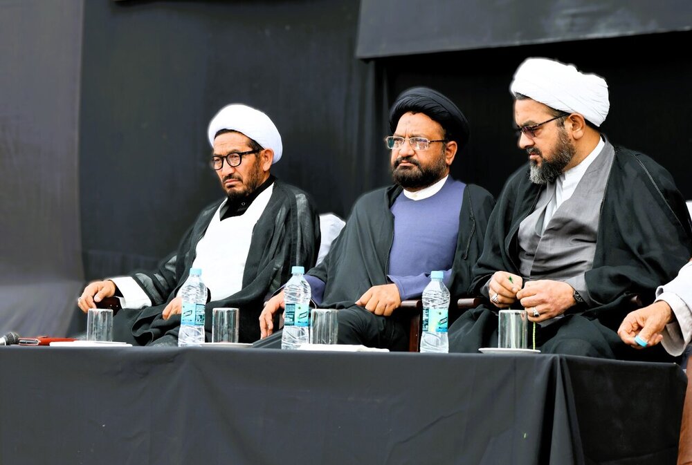 कारगिल में इमाम मुहम्मद बाकिर (अ) की शहादत और इमाम खुमैनी की 36वीं बरसी पर भव्य समारोह