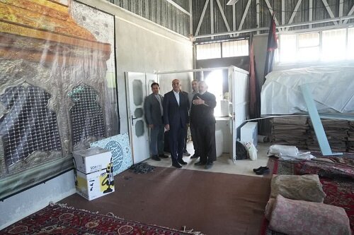 استاندار کرمانشاه از نخستین موکب ثابت اربعین در استان بازدید کرد