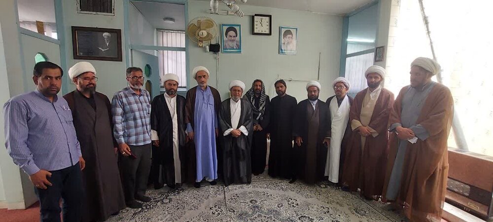 علامہ شبیر حسن میثمی سے زہرا (س) اکیڈمی قم میں علماء و طلاب کی ملاقاتیں / مختلف امور پر گفتگو