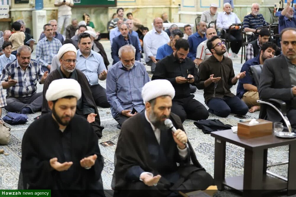 تصاویر/ مراسم قرائت دعای عرفه در مهستان