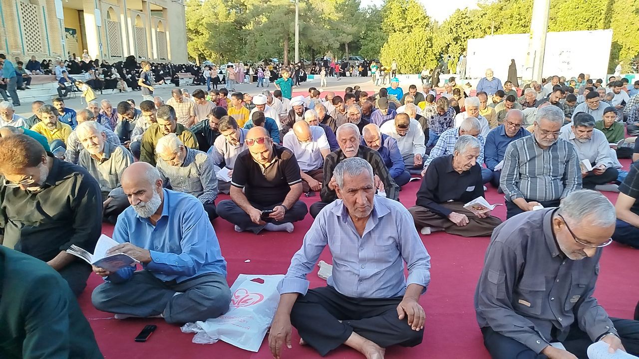 تصاویر/ مراسم دعای عرفه در ماهان