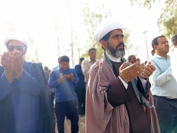 تصاویر/ نماز عید قربان در بخش اسماعیلی
