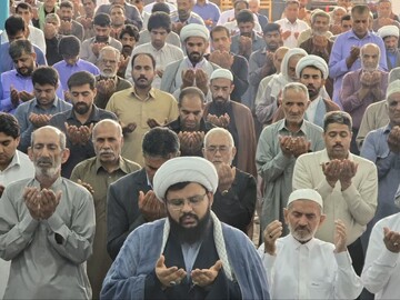 تصاویر/ نماز عید قربان در ریگان
