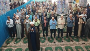 تصاویر/ نماز عید قربان در کوهبنان