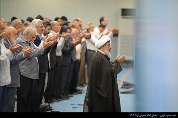 تصاویر/ اقامه نماز عید قربان در هشتگرد