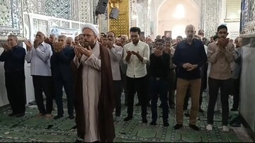 فیلم| نماز عید قربان در بردسیر