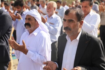 تصاویر/ اقامه نماز عید قربان در زاهدان