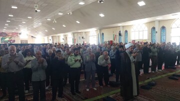 تصاویر / اقامه نماز عید قربان در شهرستان بهار