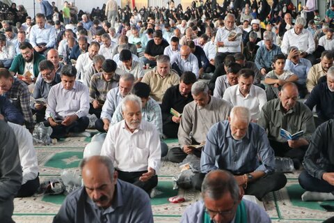 تصاویر/ مراسم دعای عرفه در رفسنجان