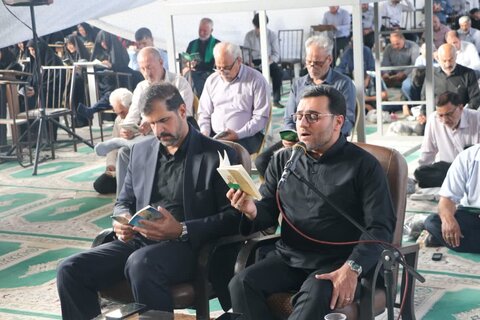 تصاویر/ مراسم دعای عرفه در رفسنجان