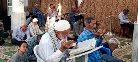 تصاویر/ مراسم دعای عرفه در آبپخش