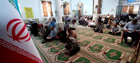 تصاویر/ مراسم دعای عرفه در آبپخش