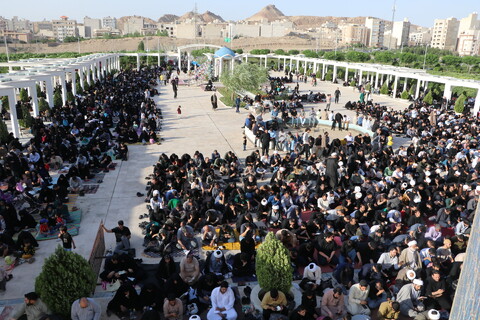 تصاویر/ برگزاری دعای عرفه در دانشگاه قم