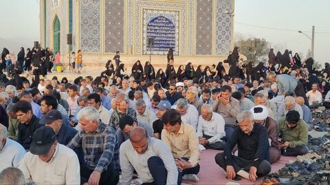 تصاویر/ مراسم دعای عرفه در رابر