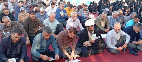 تصاویر/ مراسم دعای عرفه در ماهان