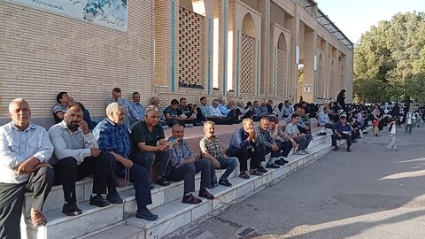 تصاویر/ مراسم دعای عرفه در ماهان