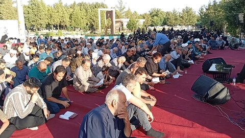 تصاویر/ مراسم دعای عرفه در ماهان