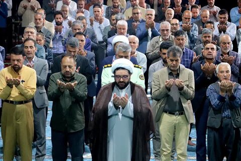 تصاویر/اقامه نماز عید قربان در شهرستان قروه