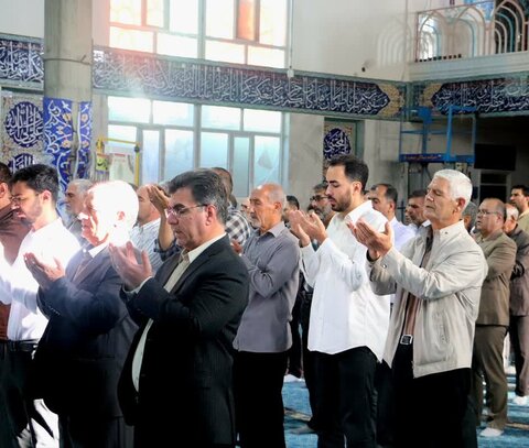 تصاویر/اقامه نماز عید قربان در شهرستان قروه