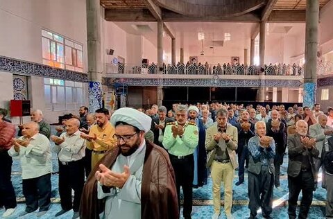 تصاویر/اقامه نماز عید قربان در شهرستان قروه