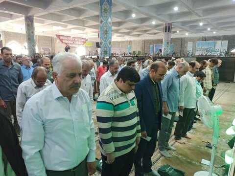 تصاویر/ اقامه نماز عید سعید قربان در کاشان