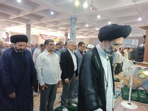 تصاویر/ اقامه نماز عید سعید قربان در کاشان