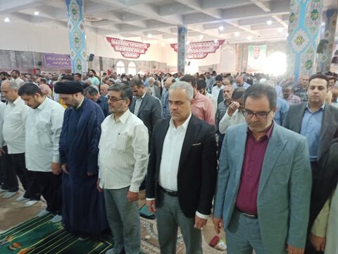 تصاویر/ اقامه نماز عید سعید قربان در کاشان