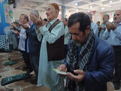 تصاویر/ اقامه نماز عید سعید قربان در کاشان