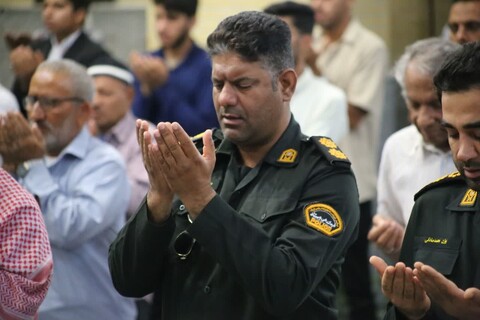 تصاویر/ نماز عید سعید قربان در مصلی امام علی علیه السلام شهرستان جاسک