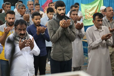 تصاویر/ نماز عید سعید قربان در مصلی امام علی علیه السلام شهرستان جاسک