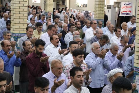 تصاویر/ برگزاری نماز عید قربان در شهرستان دهلران