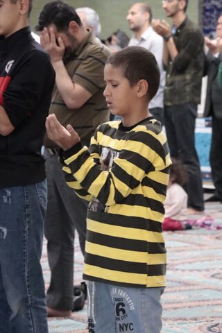 تصاویر/ اقامه نماز عید سعید قربان در تکاب