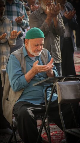 تصاویر/ اقامه نماز عید قربان درآران وبیدگل