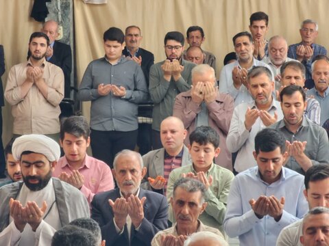 تصاویر/ نماز عید سعید قربان در چایپاره