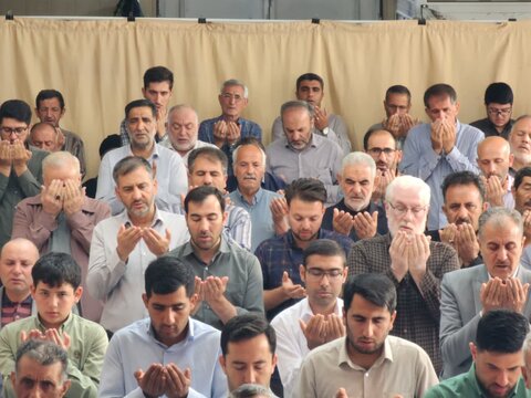 تصاویر/ نماز عید سعید قربان در چایپاره